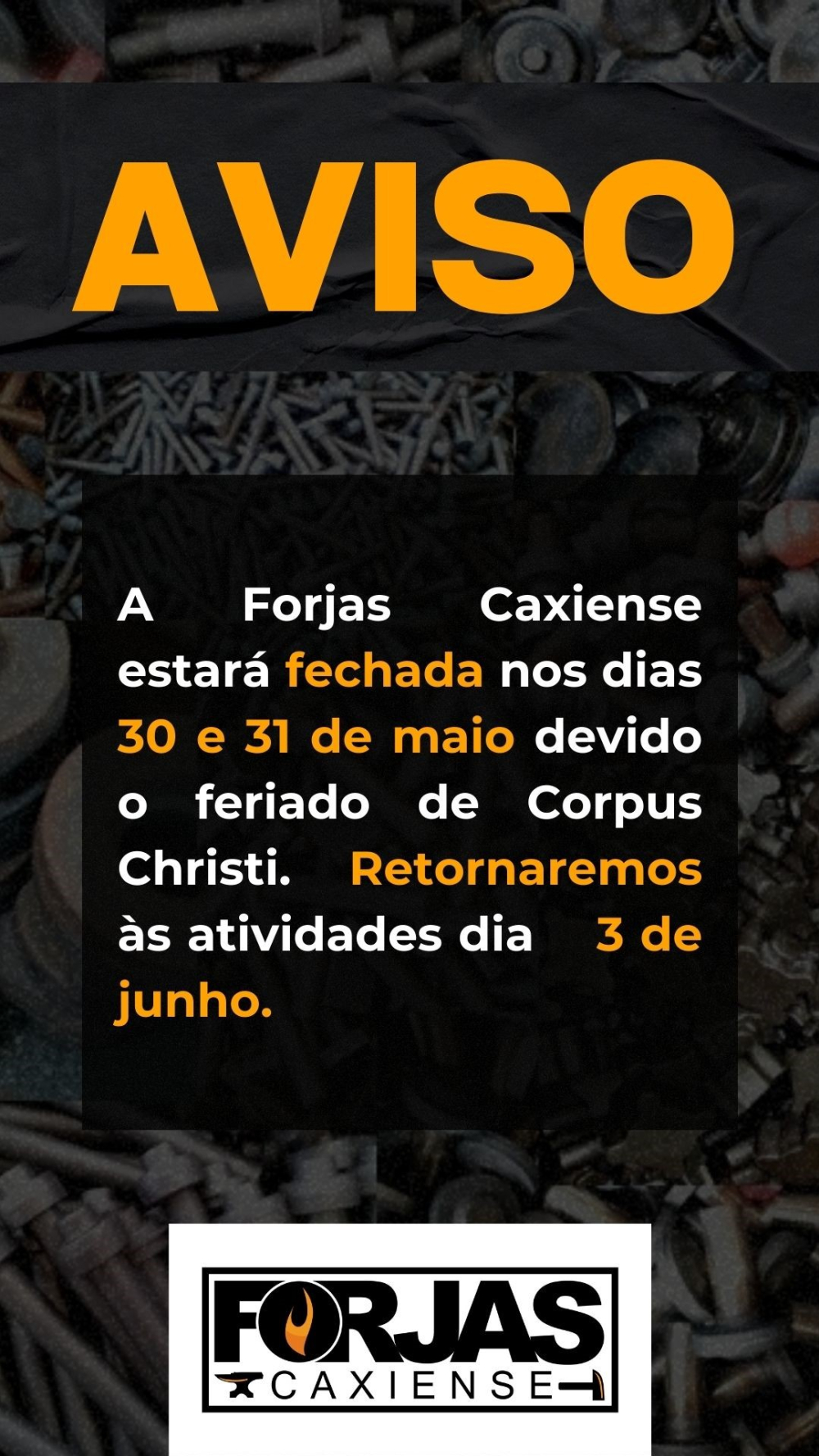 Feriado Corpus Christi